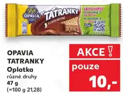 Kaufland OPAVIA TATRANKY Oplatka nabídka