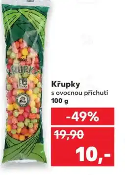 Kaufland Křupky s ovocnou příchutí nabídka
