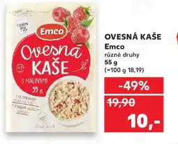 Kaufland OVESNÁ KAŠE Emco nabídka