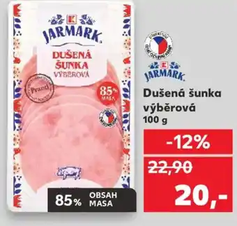 Kaufland Dušená šunka výběrová nabídka