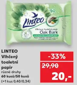 Kaufland LINTEO Vlhčený toaletní papír nabídka