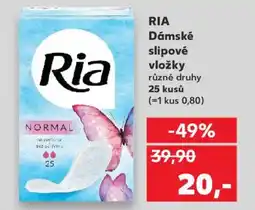 Kaufland RIA Dámské slipové vložky nabídka