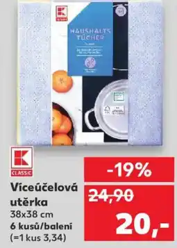 Kaufland Víceúčelová utěrka nabídka