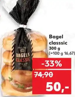 Kaufland Bagel classsic nabídka