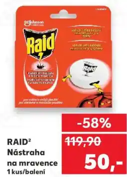 Kaufland RAID² Nástraha na mravence nabídka