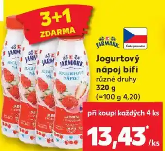 Kaufland Jogurtový nápoj bifi nabídka