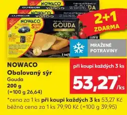 Kaufland NOWACO Obalovaný sýr nabídka