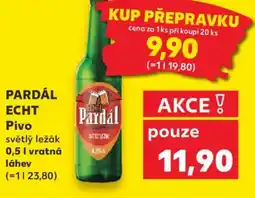 Kaufland PARDAL ECHT Pivo nabídka