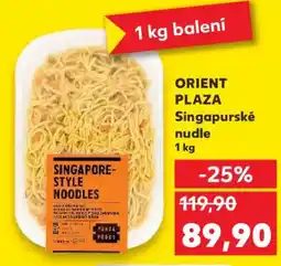Kaufland ORIENT PLAZA Singapurské nudle nabídka