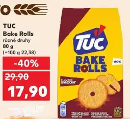 Kaufland TUC Bake Rolls nabídka