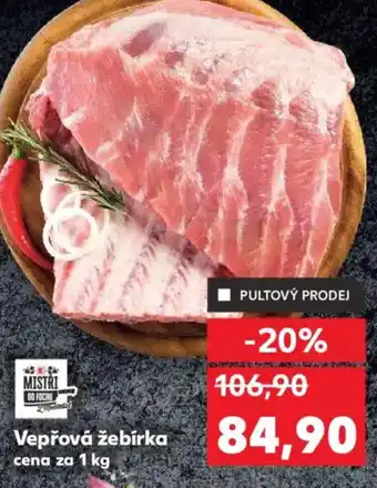 Kaufland Vepřová žebírka nabídka