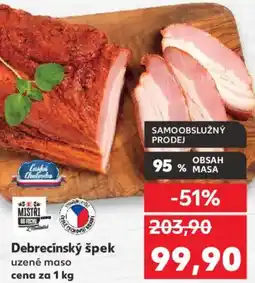 Kaufland Debrecínský špek nabídka