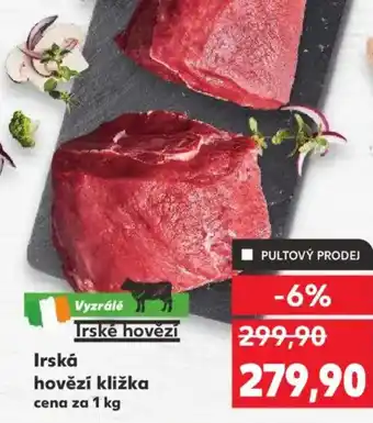 Kaufland Irská hovězí kližka nabídka
