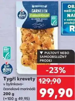 Kaufland Tygři krevety nabídka