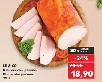 Kaufland LE & CO Debrecínská pečeně/ Kladenská pečeně nabídka