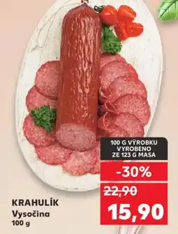 Kaufland KRAHULIK Vysočina nabídka