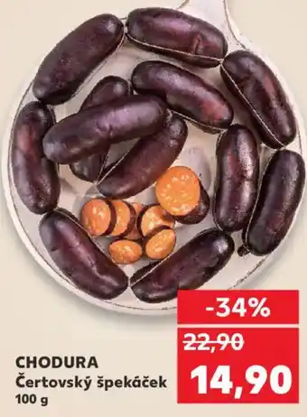 Kaufland CHODURA Čertovský špekáček nabídka
