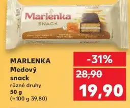 Kaufland MARLENKA Medový snack nabídka