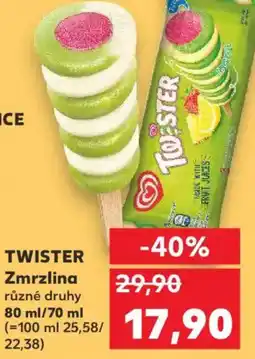 Kaufland TWISTER Zmrzlina nabídka