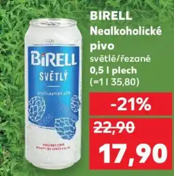 Kaufland BIRELL Nealkoholické pivo nabídka