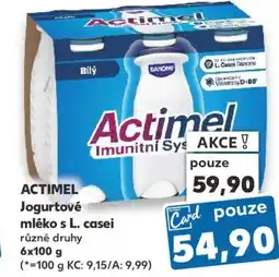 Kaufland ACTIMEL Jogurtové mléko s L. casei nabídka