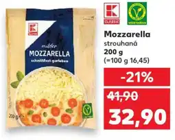 Kaufland Mozzarella strouhaná nabídka