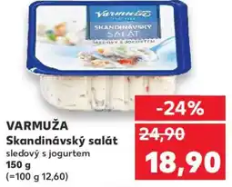 Kaufland VARMUŽA Skandinávský salát nabídka