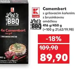Kaufland Camembert nabídka