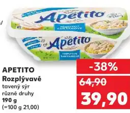 Kaufland APETITO Rozplývavé tavený sýr nabídka