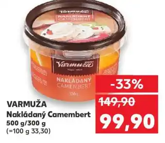Kaufland VARMUŽA Nakládaný Camembert nabídka