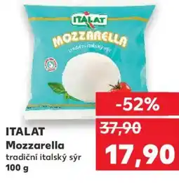 Kaufland ITALAT Mozzarella nabídka