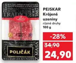 Kaufland PEJSKAR Krájené uzeniny nabídka