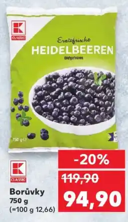 Kaufland Boruvky nabídka