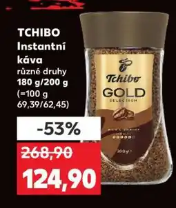 Kaufland TCHIBO instantní káva nabídka