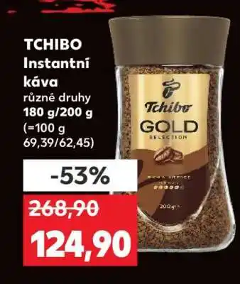 Kaufland TCHIBO instantní káva nabídka