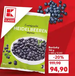 Kaufland Borůvky nabídka