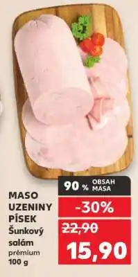 Kaufland Šunkový salám prémium 100 g nabídka