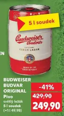 Kaufland Budweiser Budvar original nabídka