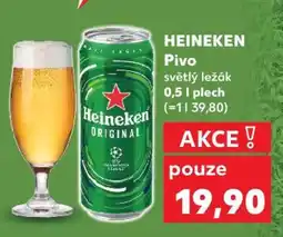 Kaufland HEINEKEN Pivo světlý ležák nabídka
