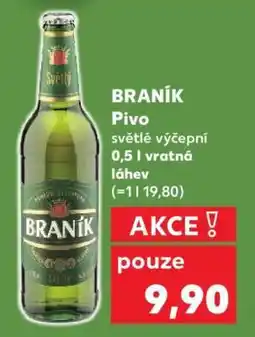 Kaufland BRANÍK Pivo nabídka