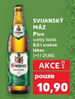 Kaufland Svijanský Máz nabídka