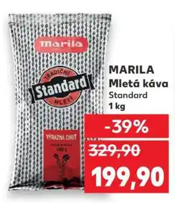 Kaufland MARILA Mletá káva Standard nabídka