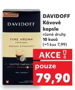 Kaufland Davidoff kávové kapsle nabídka
