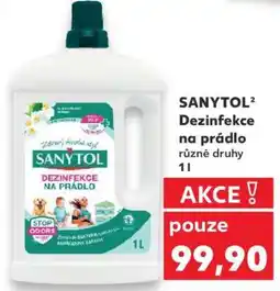 Kaufland Sanytol Dezinfekce na prádlo nabídka