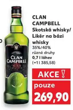 Kaufland Clan Campbell nabídka