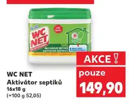 Kaufland WC NET aktivátor septiků nabídka