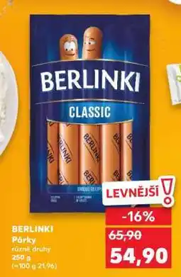 Kaufland BERLINKI nabídka