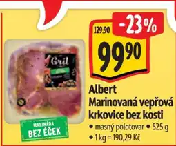 Albert Albert Marinovaná vepřová krkovice bez kosti nabídka