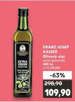 Kaufland Franz Josef Kaiser olivový olej nabídka