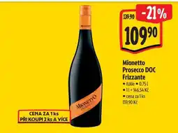 Albert Mionetto Prosecco DOC Frizzante nabídka